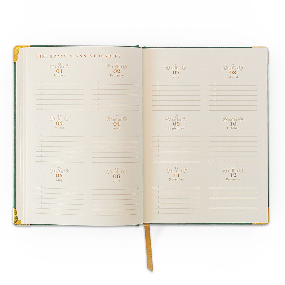 2026 Foil Bow 12-Month Medium Bound Planner - Image 10