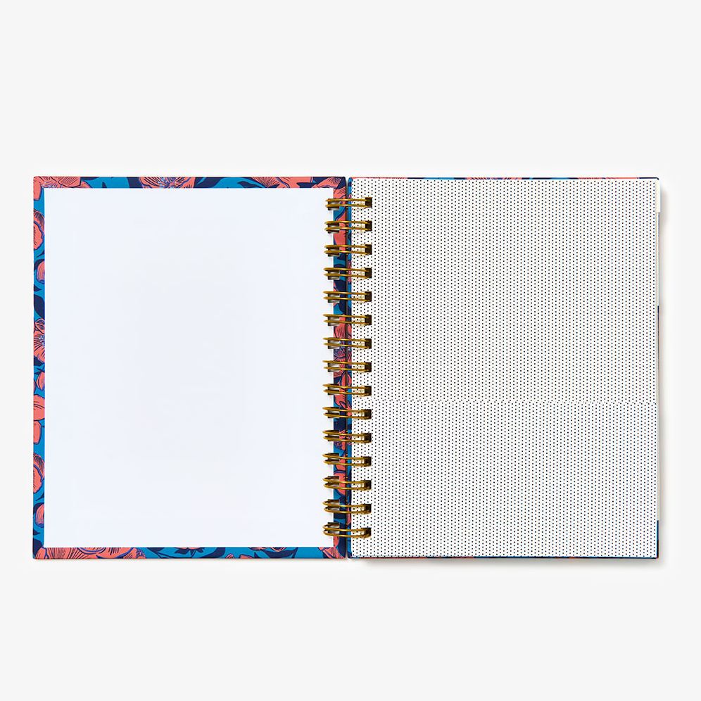Alternative view of 12-Month Abstract Botanical Custom Planner