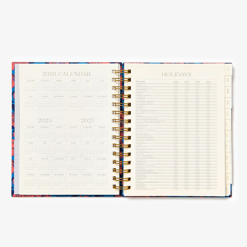 12-Month Abstract Botanical Custom Planner - Image 3