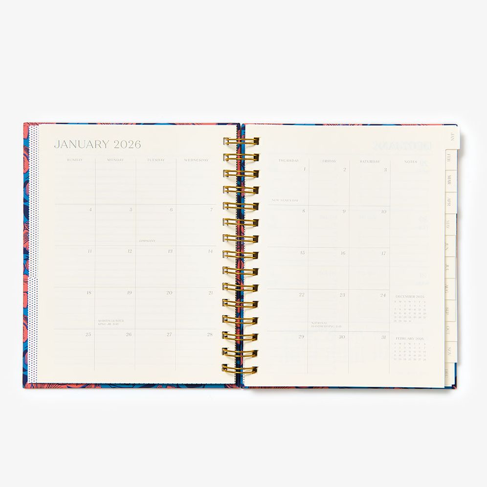 12-Month Abstract Botanical Custom Planner - Image 5
