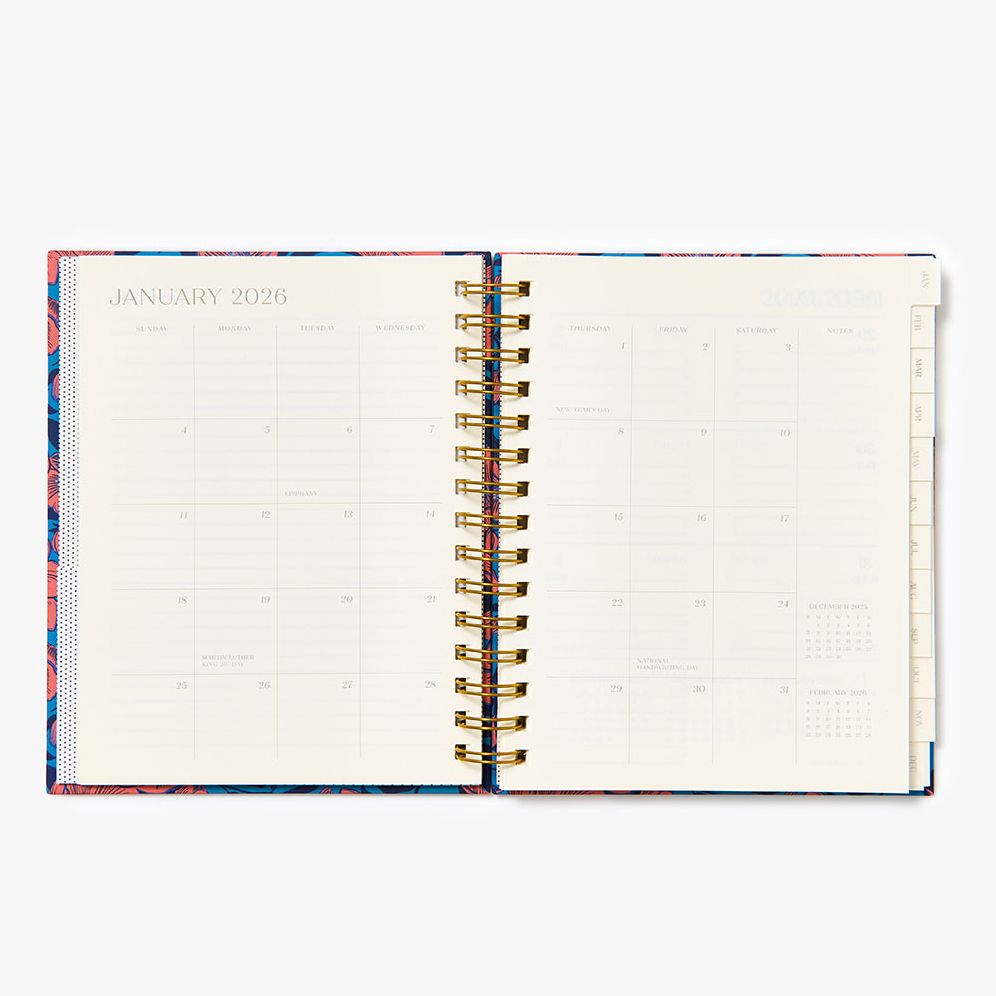 12-Month Abstract Botanical Custom Planner - Image 6