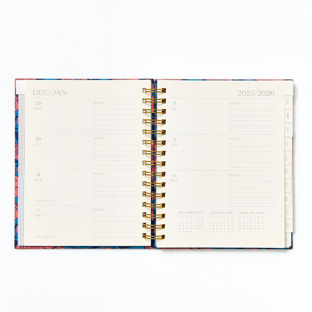 12-Month Abstract Botanical Custom Planner - Image 7