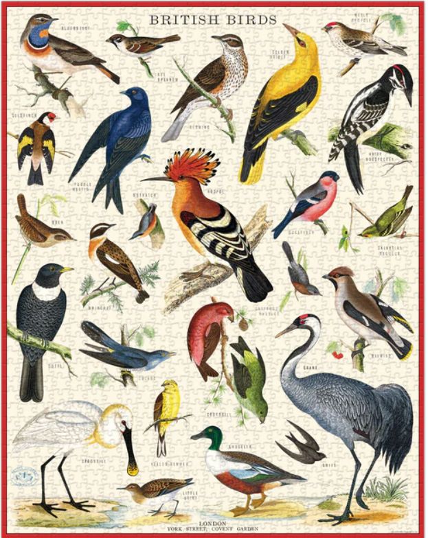 Alternative view of British Birds 1,000 Pc Puzzle