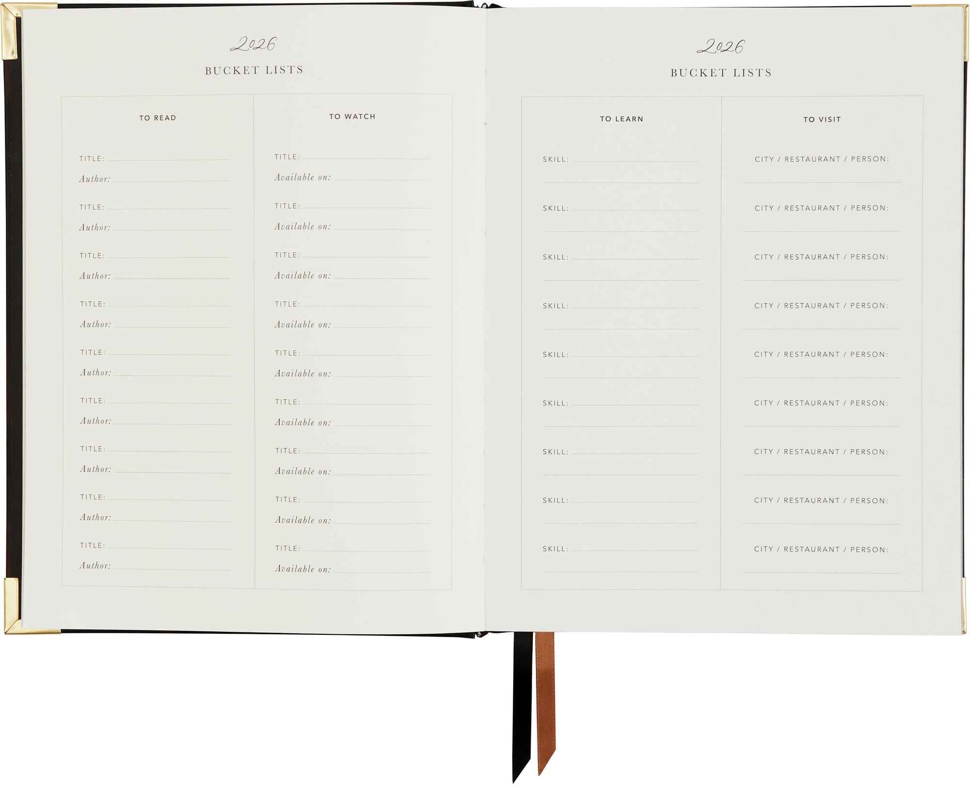 2026 Tortoise Weekly Planner - Image 7
