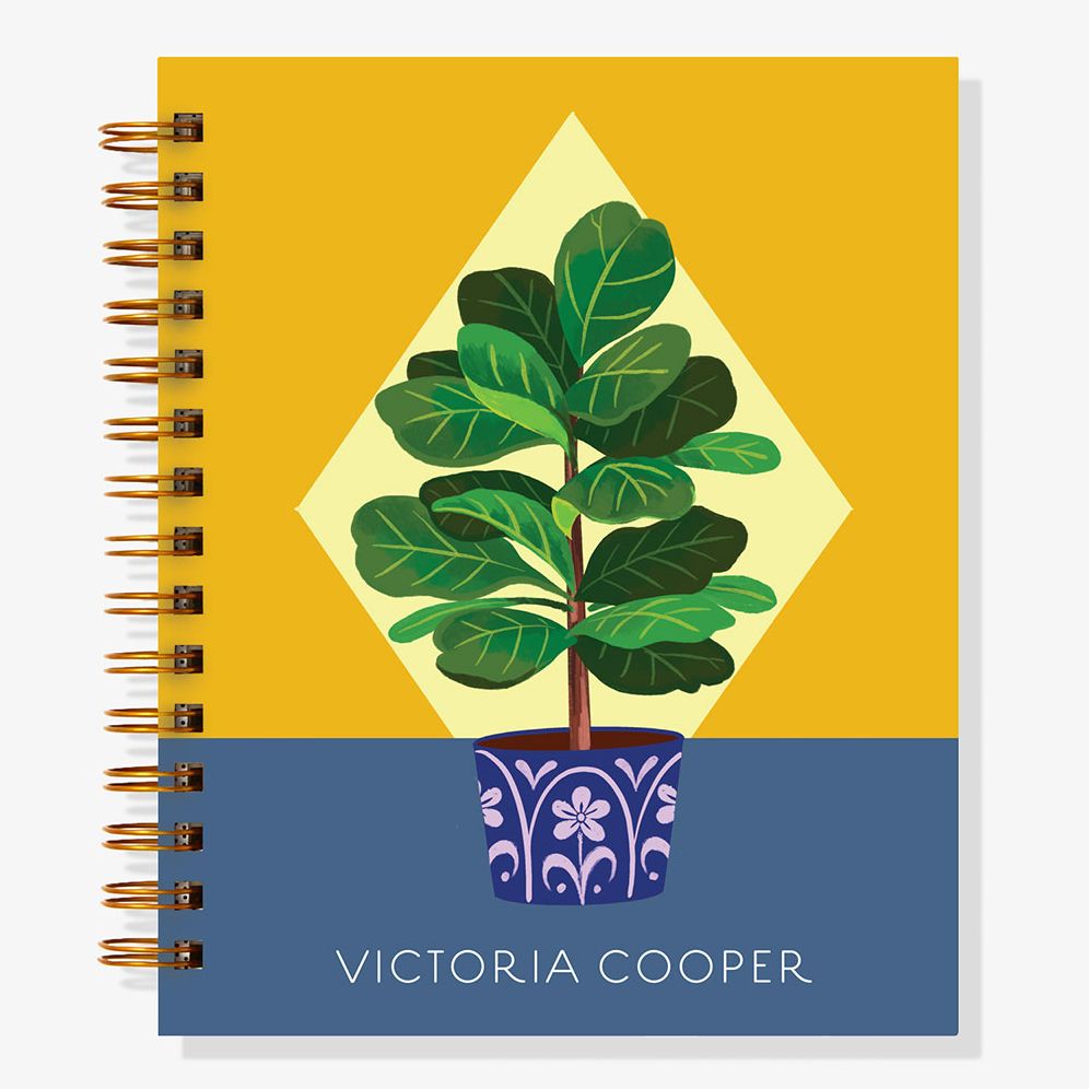 Alternative view of 12-Month Begonia Custom Planner