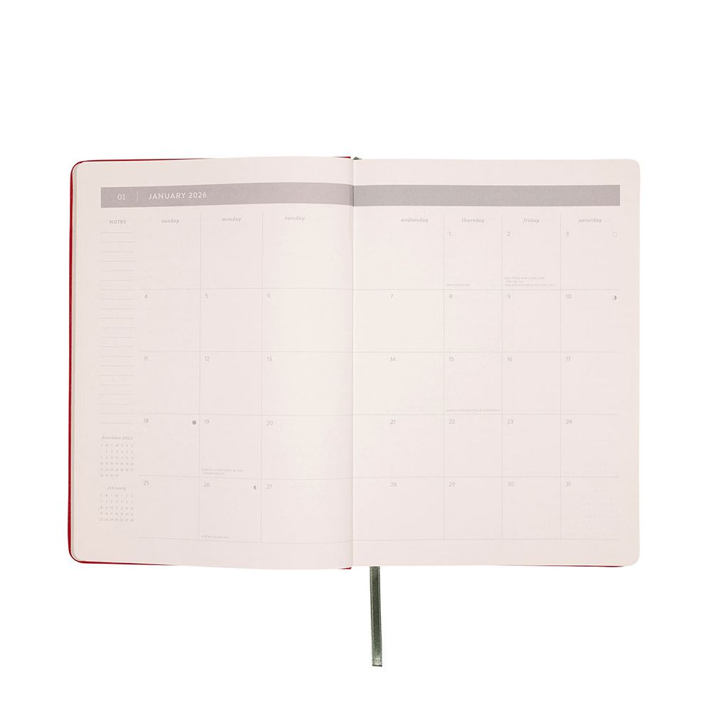 2026 Utility Red Monthly Desk Planner - Exclusive - Image 6