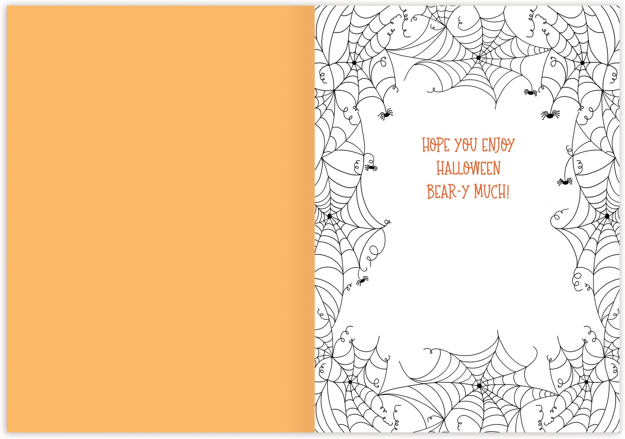 Alternative view of Teddy Ghost Halloween Card