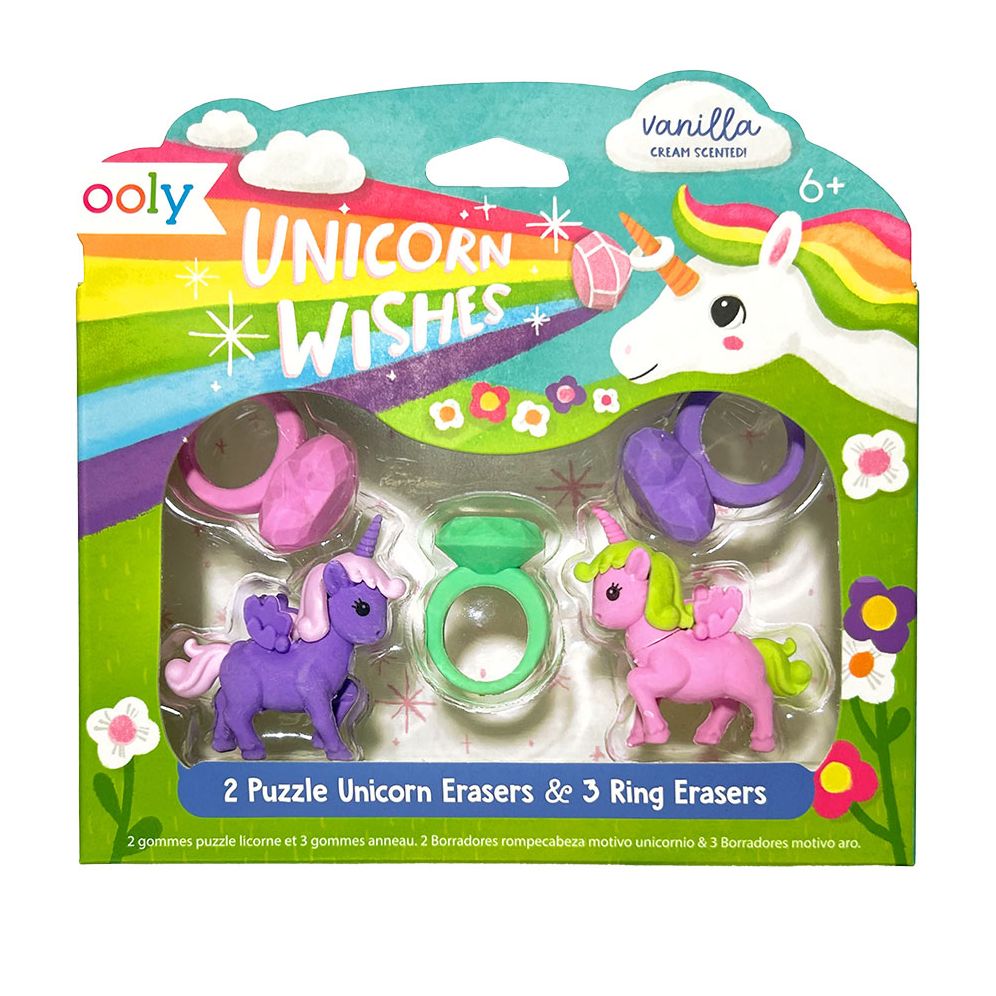 Alternative view of Unicorn Wishes: Scented Erasers (Set of 5)