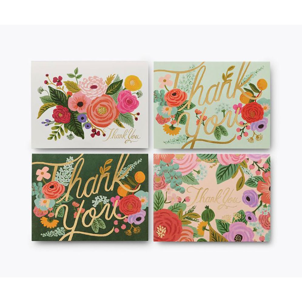Alternative view of TYOU Garden Party Thank You Keepsake Card Box