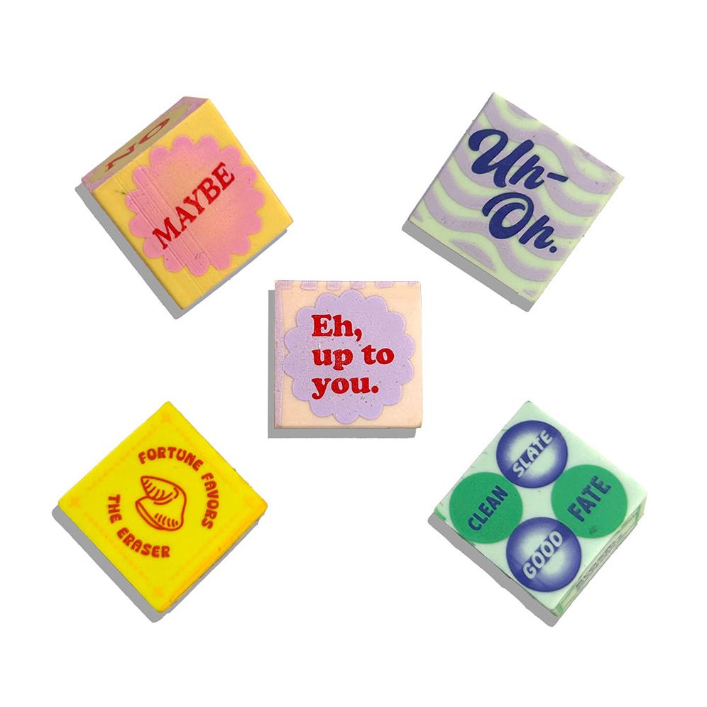 Feeling Lucky: Erasers (Set of 5) - Image 3