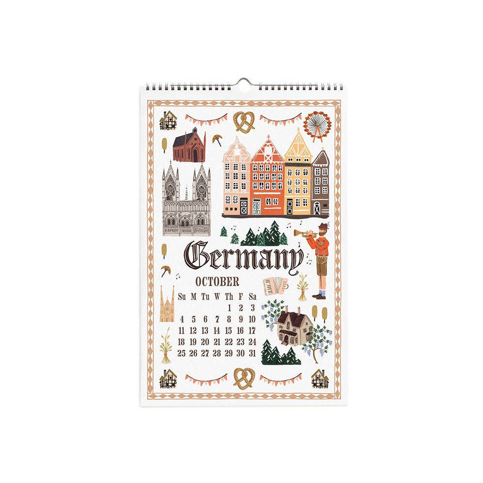 2026 World Travel Wall Calendar - Image 3
