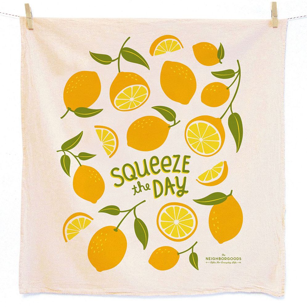 Olives and Lemons Tea Towel Set - Image 3