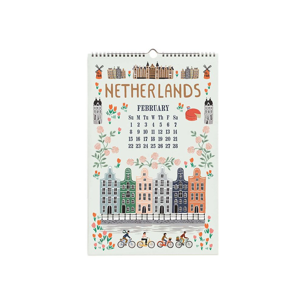 2026 World Travel Wall Calendar - Image 4