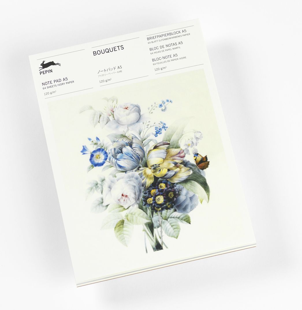 Alternative view of Bouquets A5 Notepad