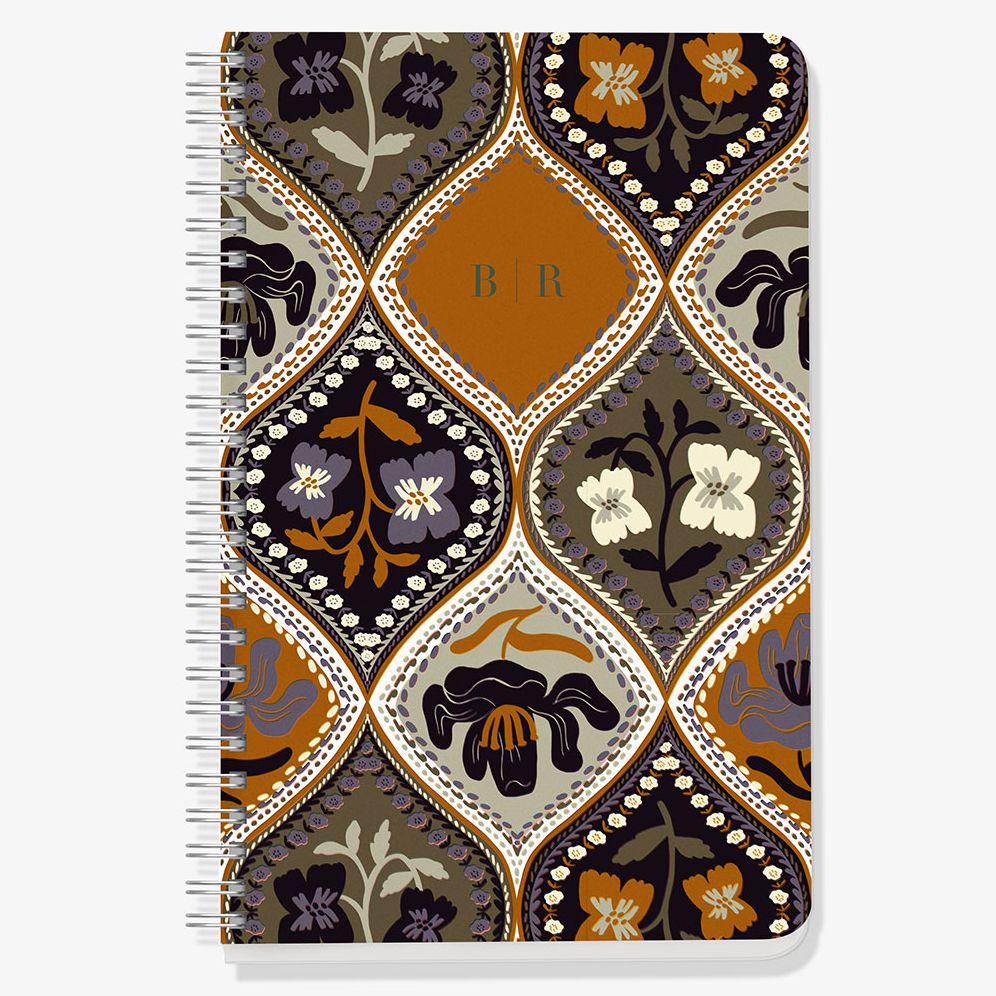 Alternative view of Paisley Diamond Custom Journal