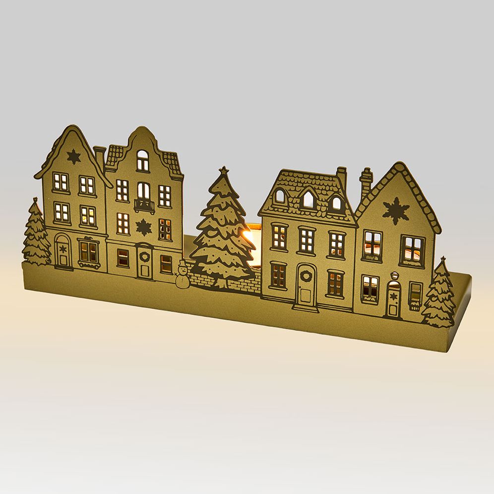 Holiday Village Candle Holder - Image 3