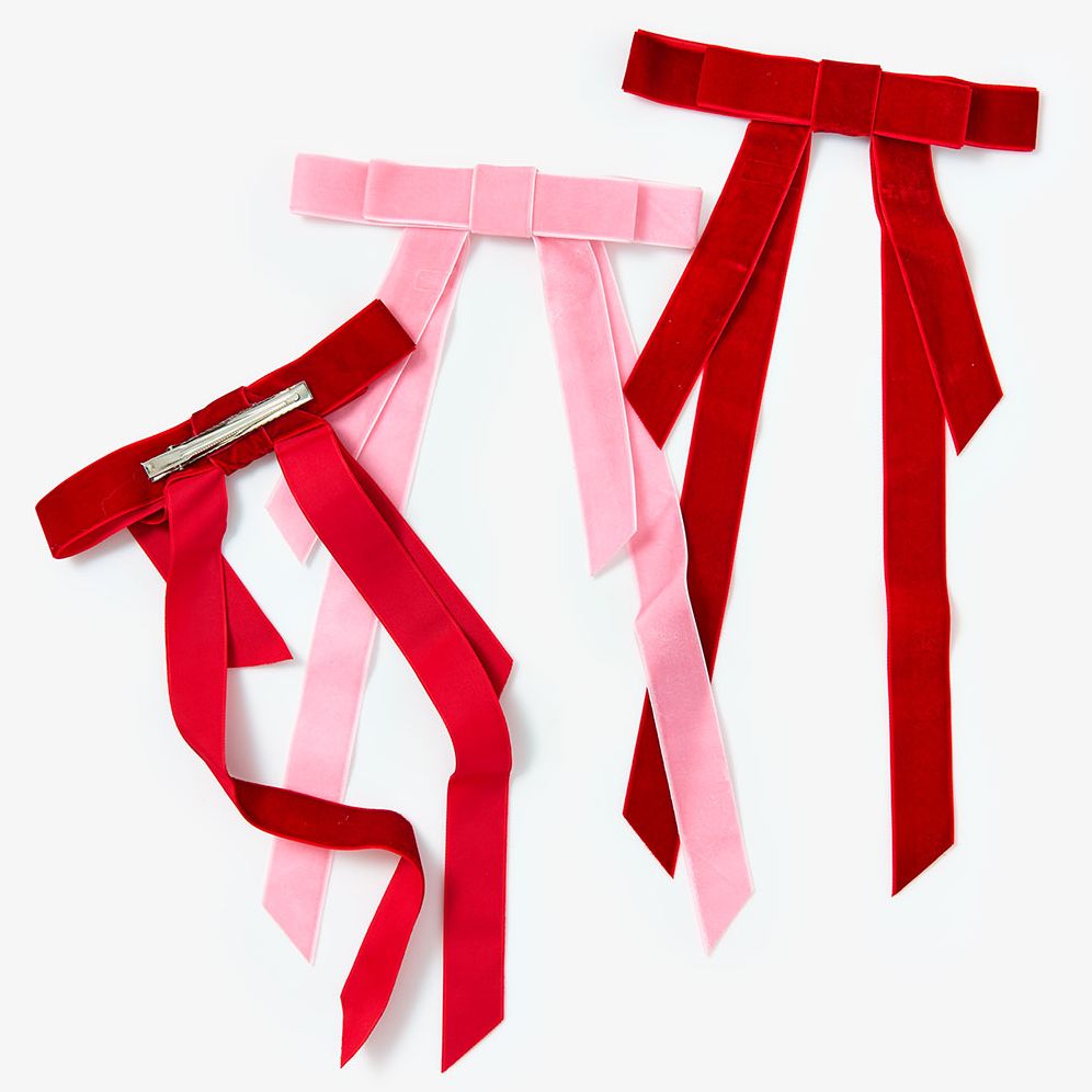 Alternative view of Clip On Velvet Bow Tree Decor, Set of 12
