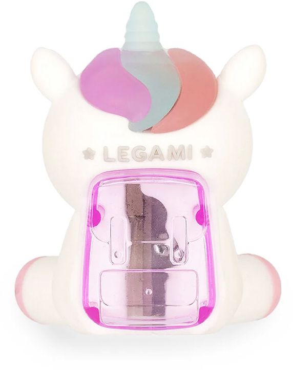Alternative view of Legami Light-Up Pen. Sharpener Cont. - Sharpening Is Magic - Unicorn