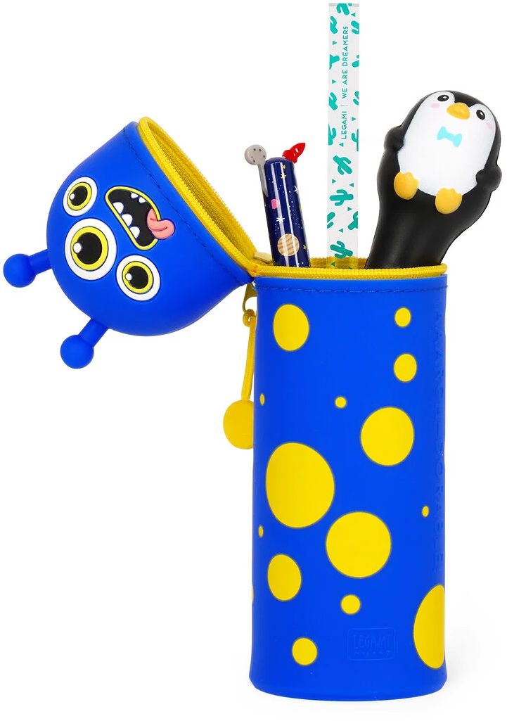 Alternative view of Legami 2-In-1 Silicone Pencil Case - Kawaii - Monster