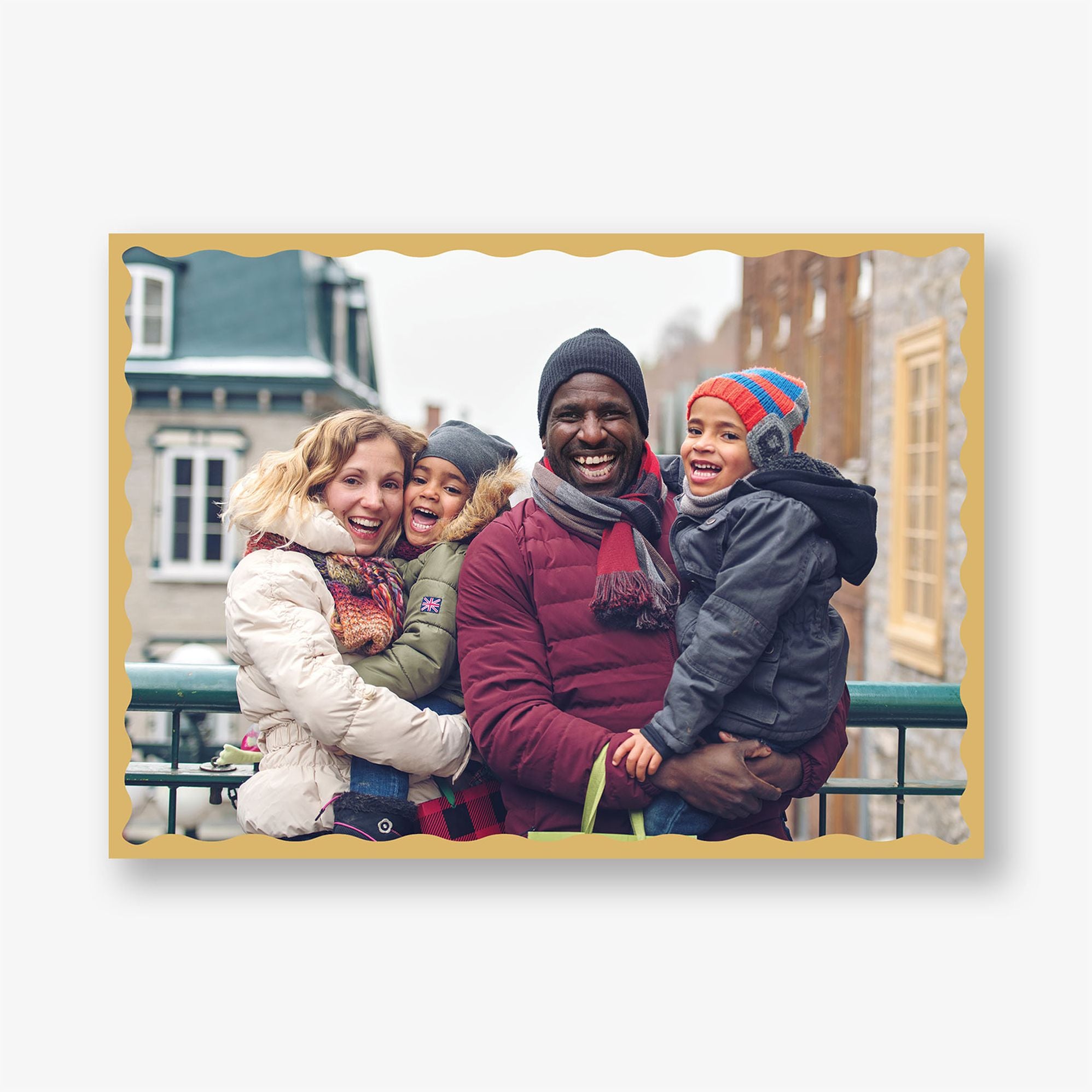 Postage Holiday Photo Card - Image 3