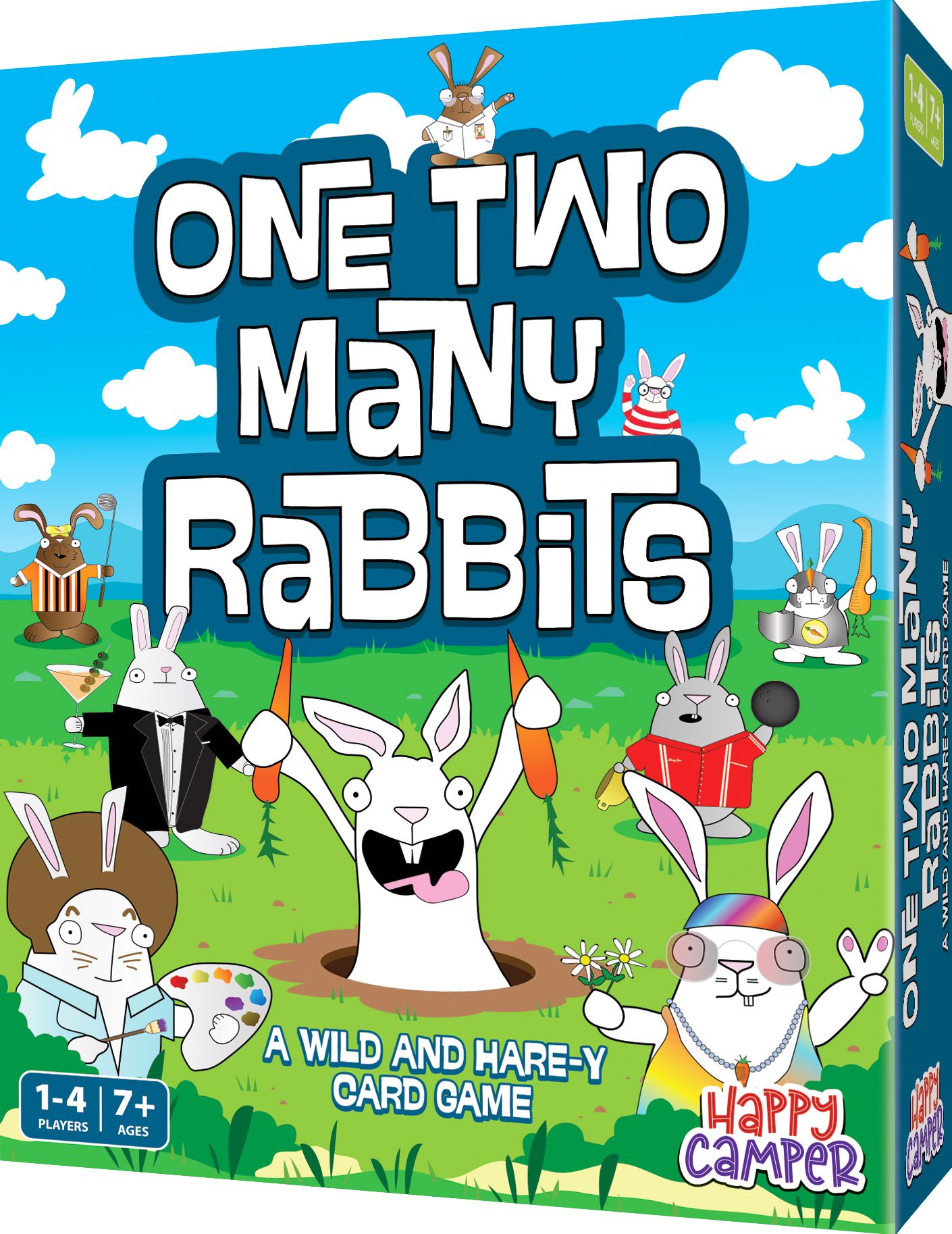 Alternative view of One Two Many Rabbits by Karl Archer and Julie Archer
