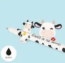 Alternative view of Legami Set of 4 Erasable Gen Pens - Farm Animals
