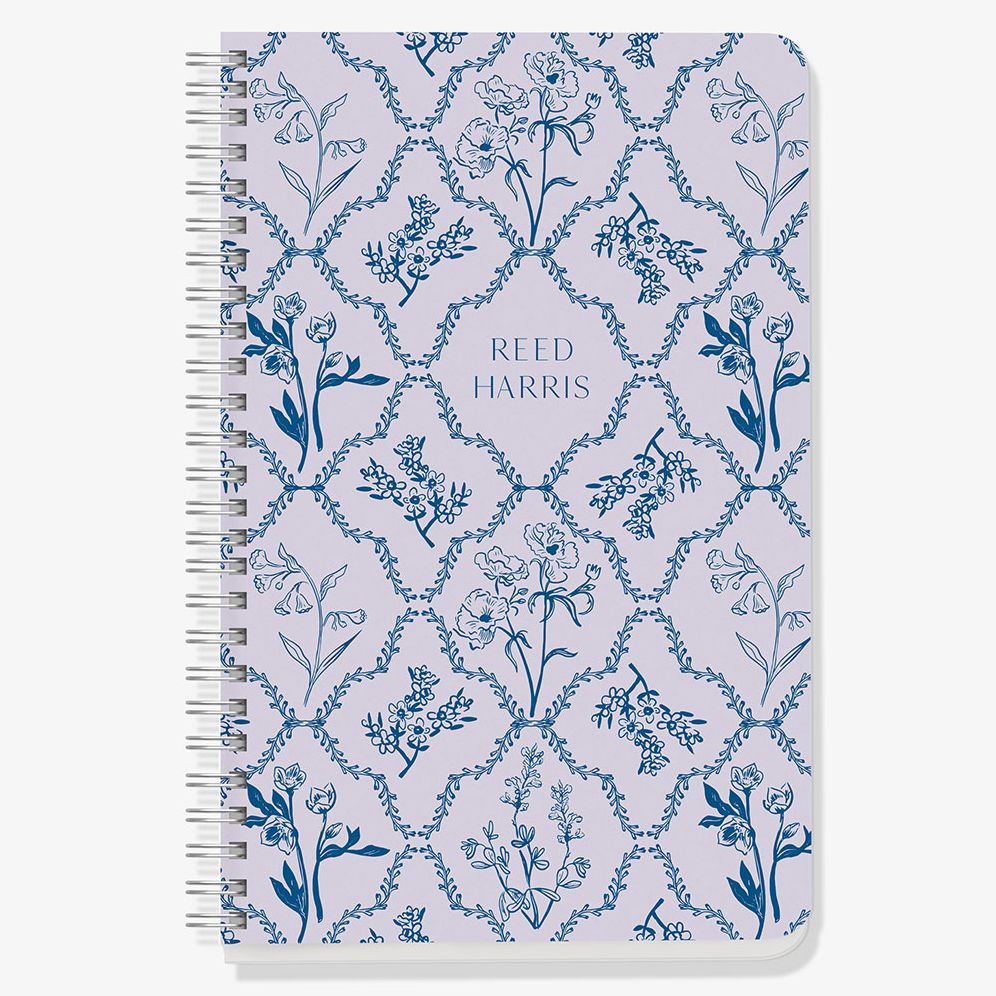 Alternative view of Woodland Toile Custom Journal