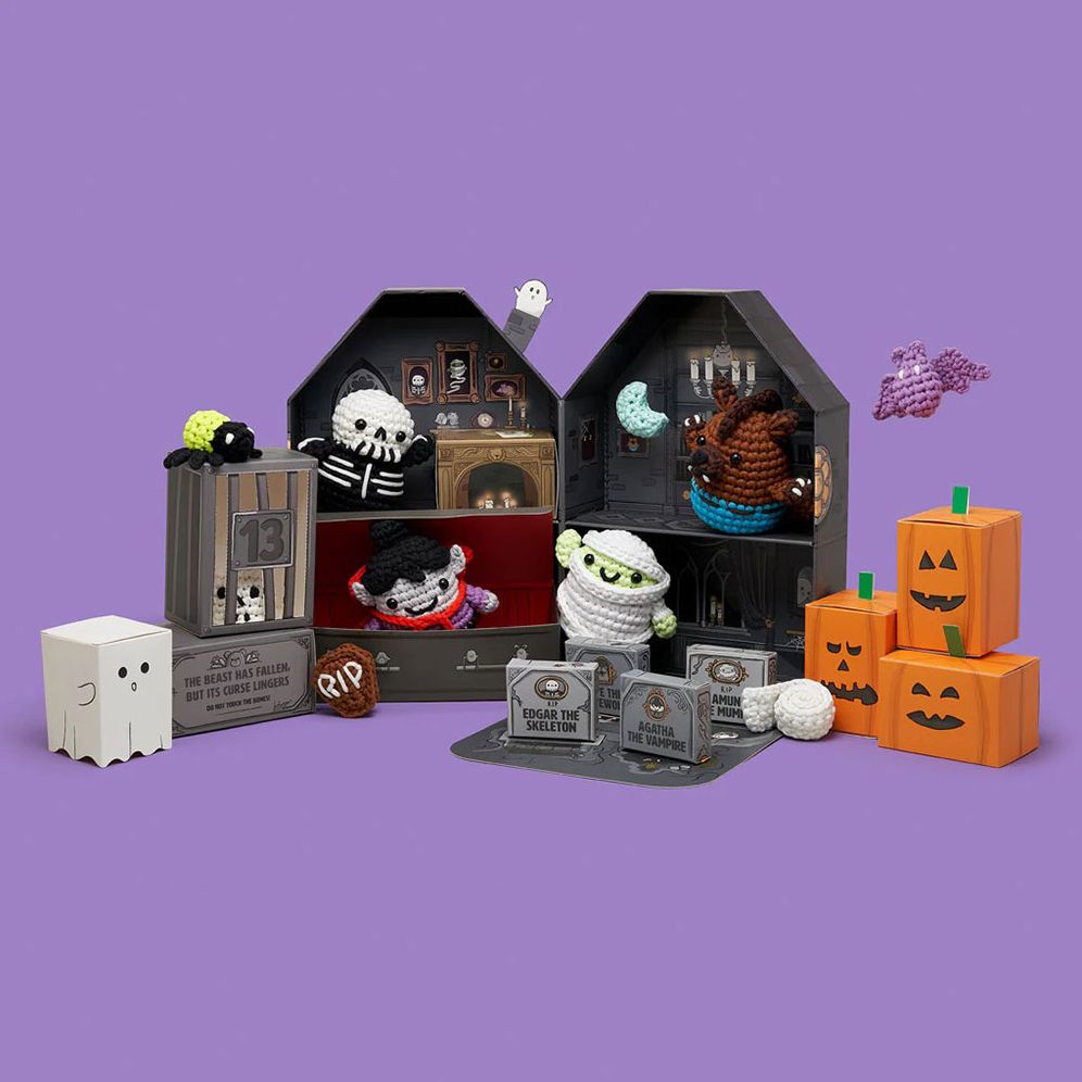 Alternative view of Eerie-sistibly Woobly Haunted House Box Learn to Crochet kit