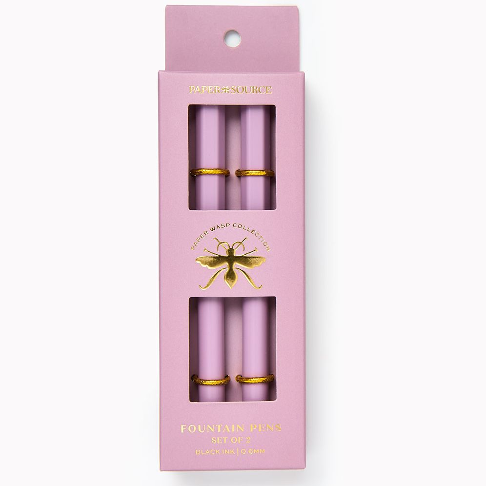 Alternative view of Wisteria Paper Wasp Pen S/2 - Fountain
