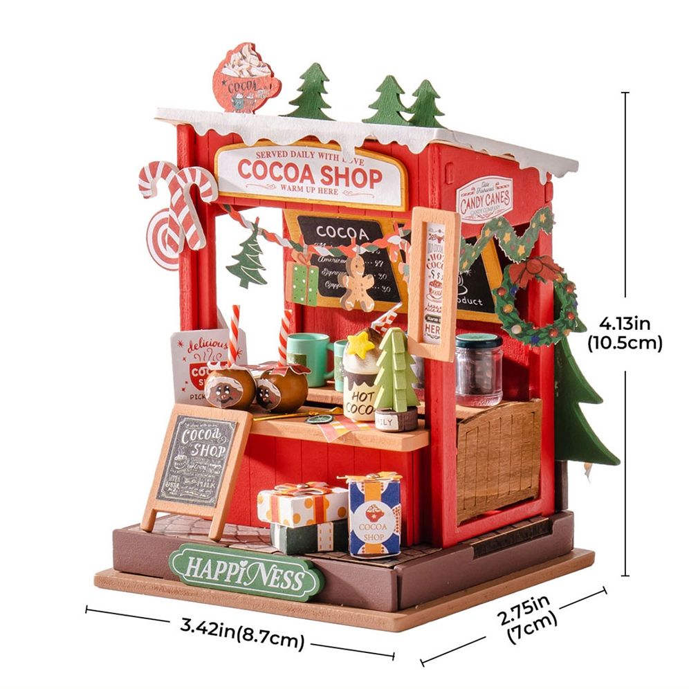 Alternative view of DIY Miniature House Cocoa Shop