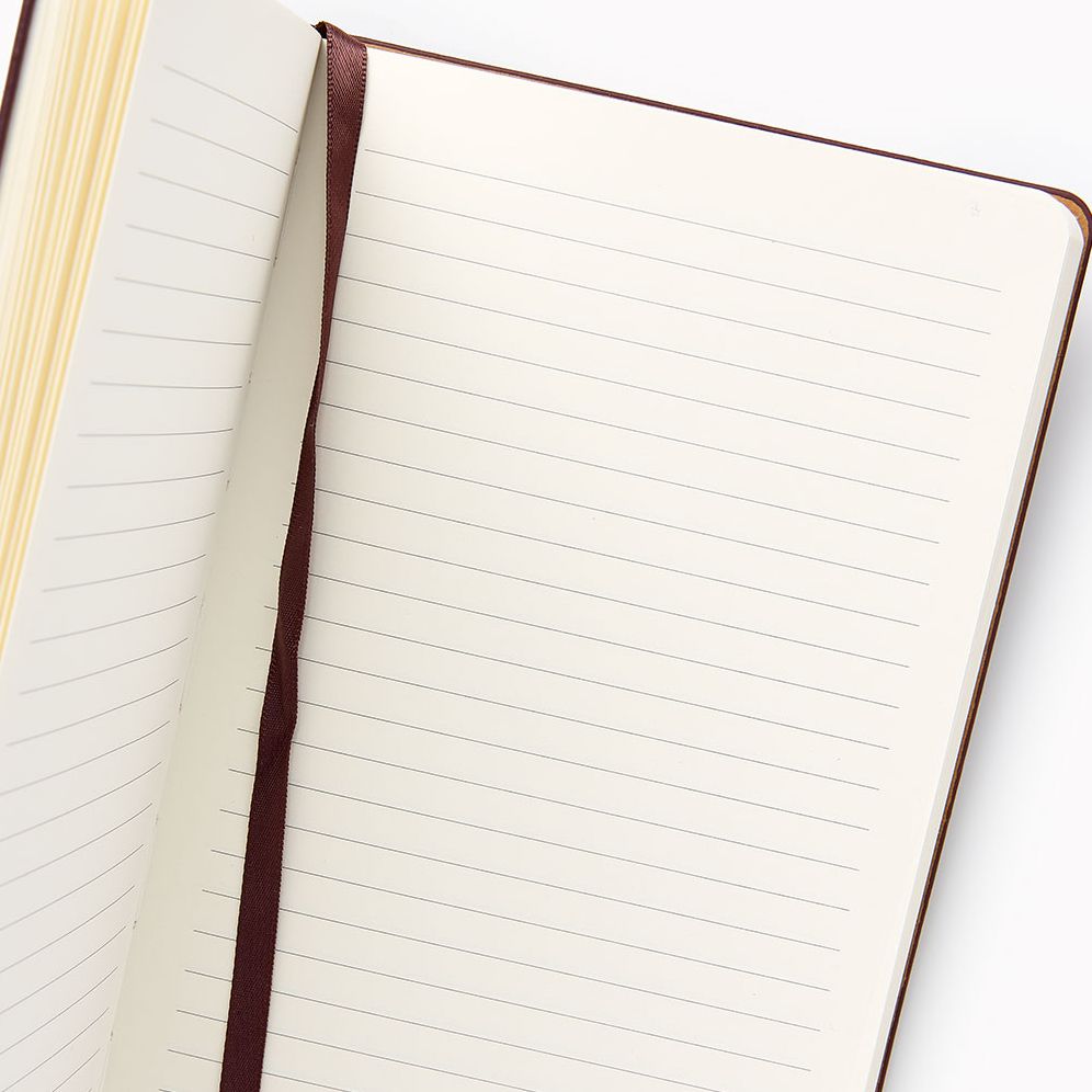 Alternative view of Chocolate Paper Wasp Med Lined Journal