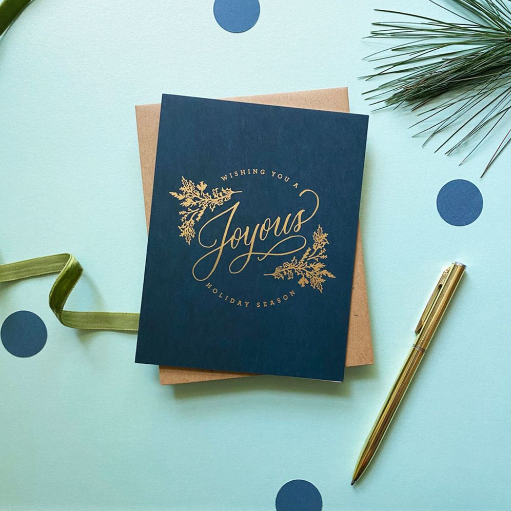 Alternative view of Christmas Joyous Stationery Set