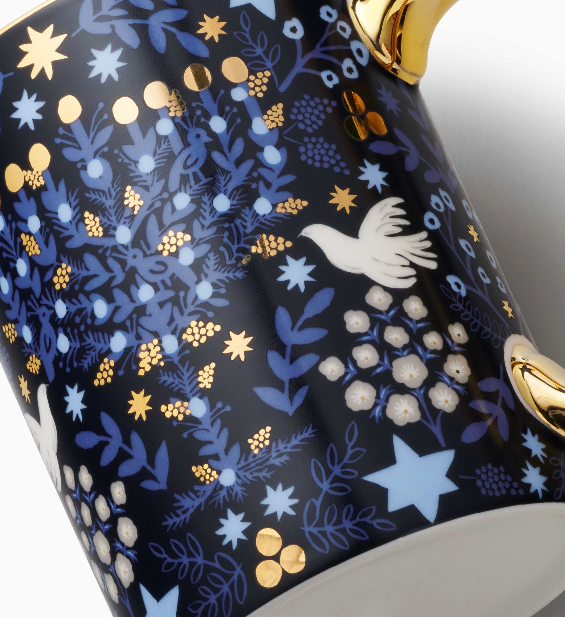 Alternative view of Laurel Menorah Porcelain Mug