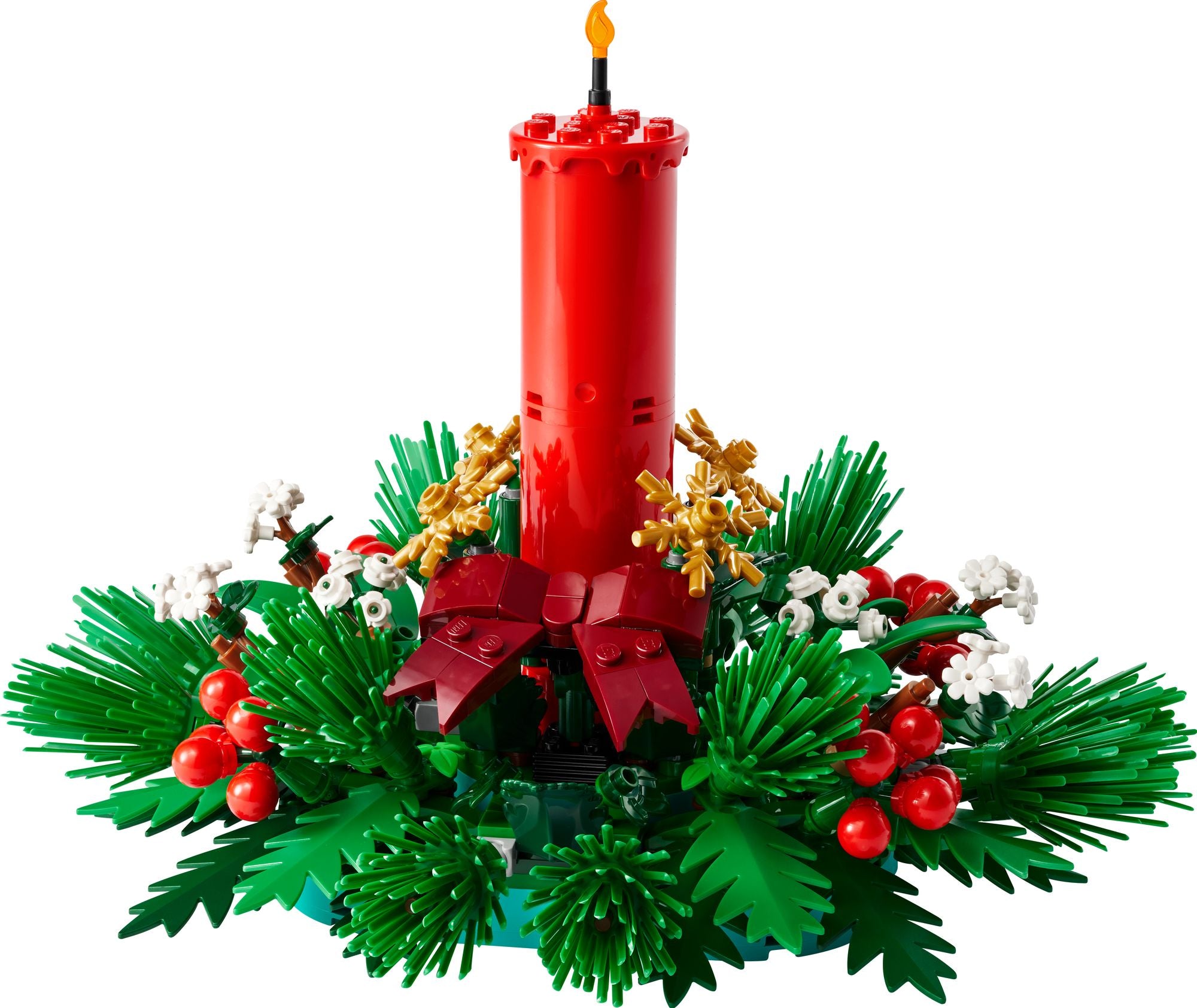 Alternative view of LEGO Iconic Christmas Table Decoration 40743