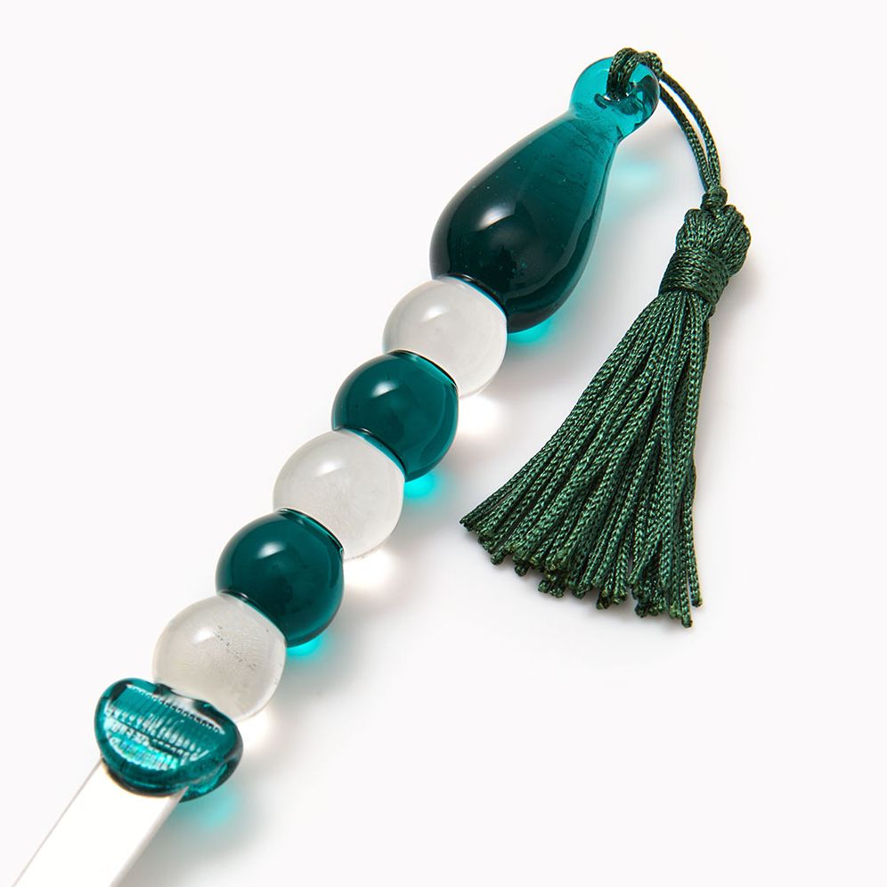 Alternative view of Blown Glass Letter Opener with Tassel