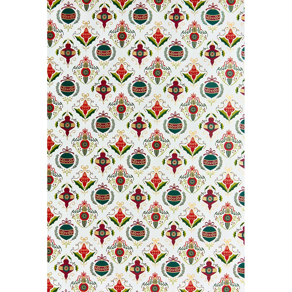 Alternative view of Ornaments Wrapping Paper