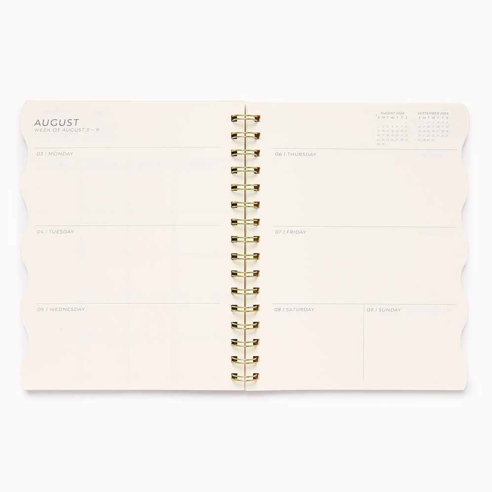 2026 Paper Source Floral Die Cut 12M Planner - Exclusive - Image 3