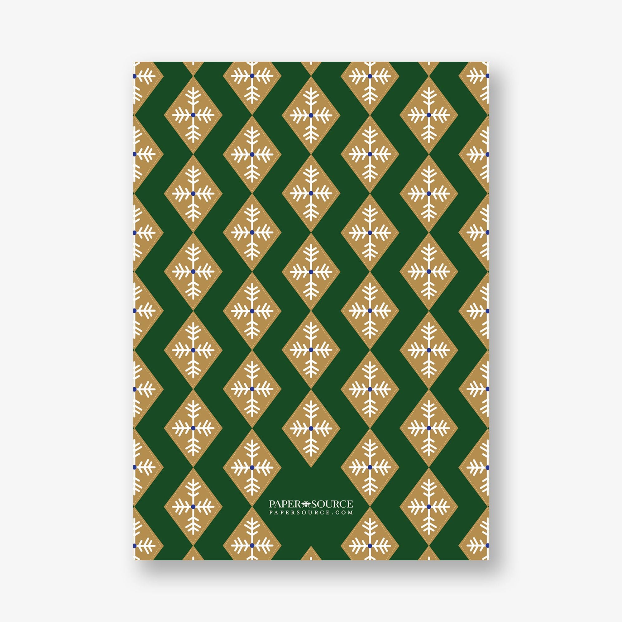 Alternative view of Diamond Snowflakes Holiday Party Invitation
