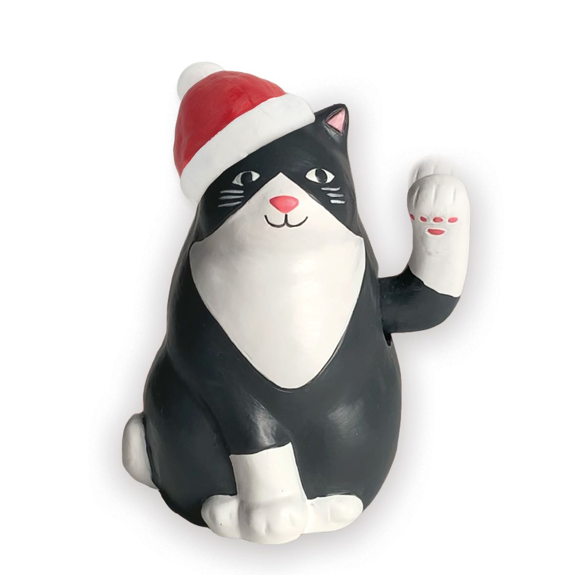 Alternative view of Solar Santa Cat
