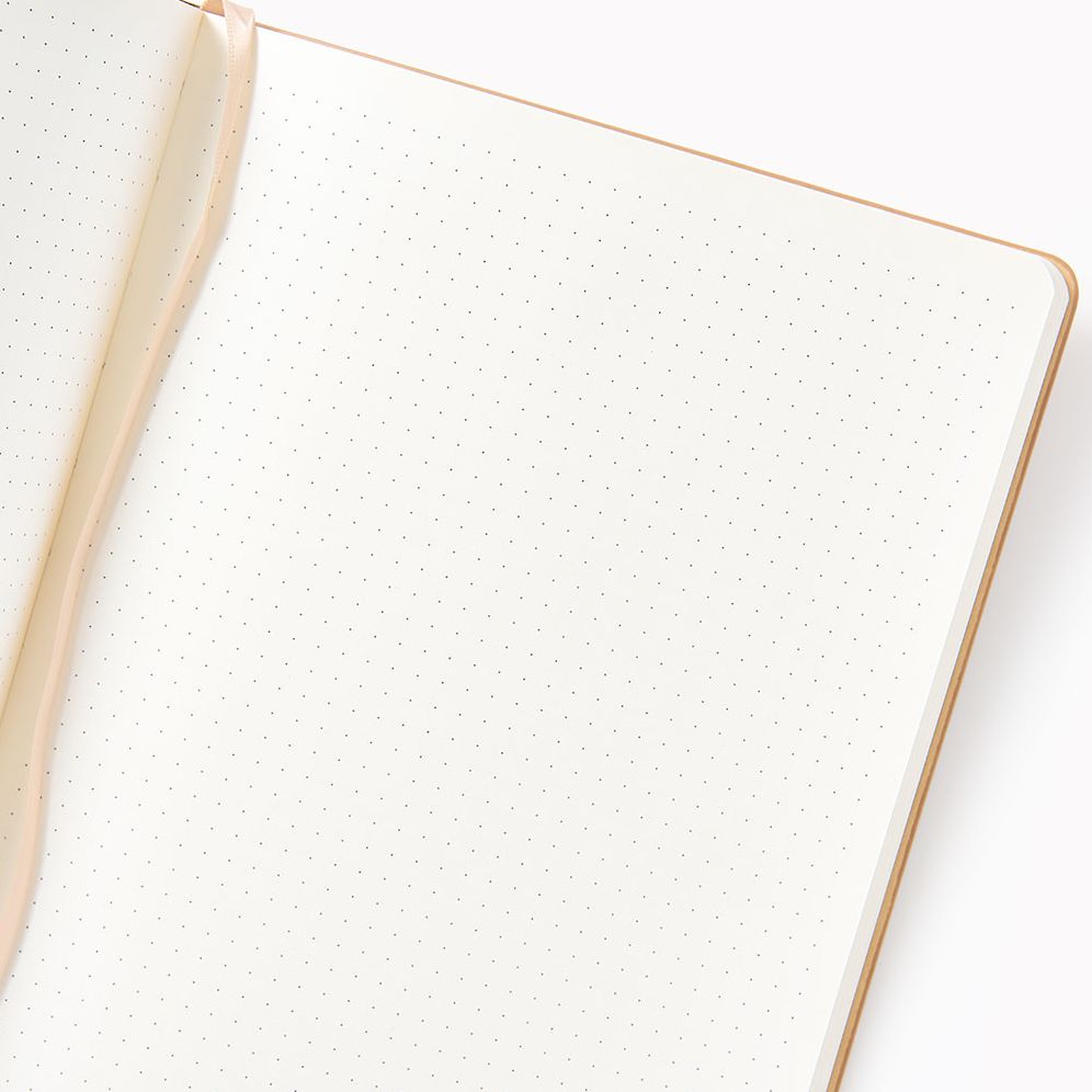 Alternative view of Sand Grid Paper Wasp LG Dotted Journal