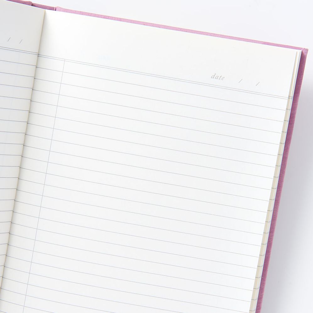 Alternative view of Wisteria Bookcloth Paper Wasp Med Lined Journal