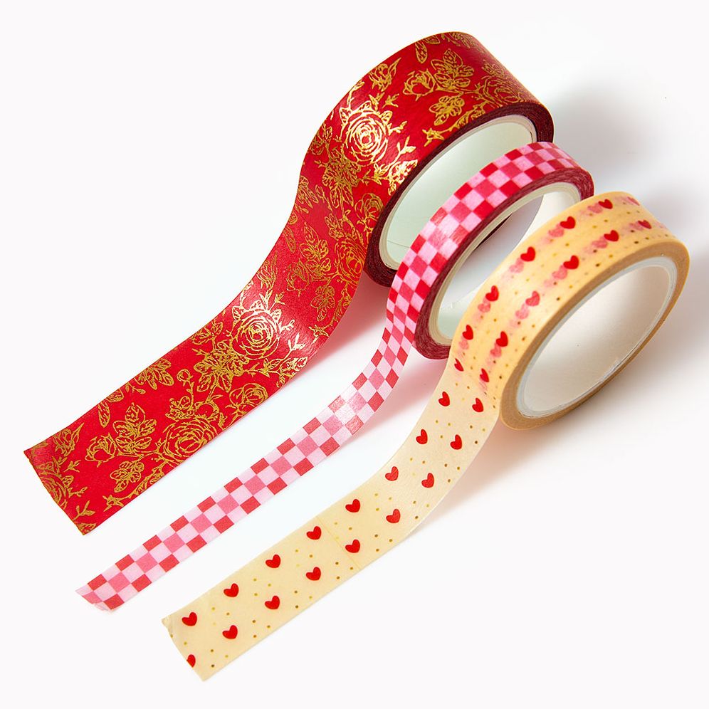 Alternative view of Valentines Washi Set of 3