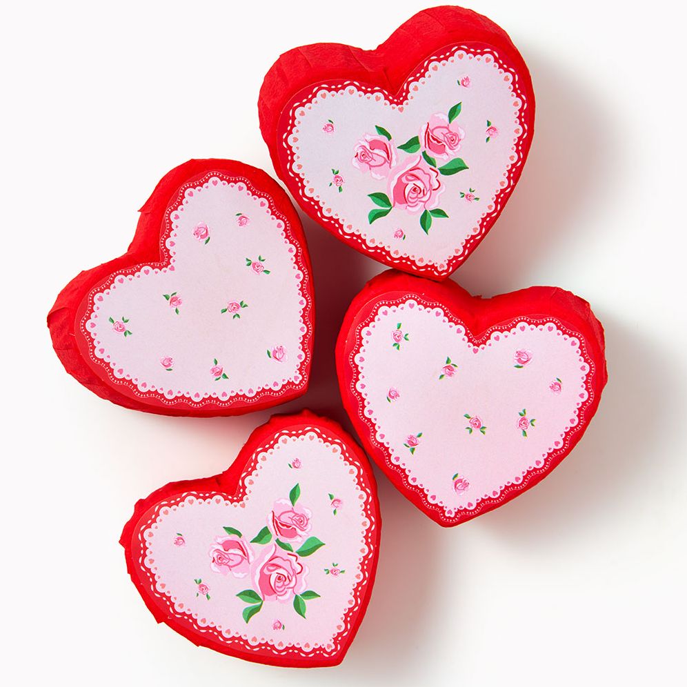 Alternative view of Floral Hearts Surprise Balls Set of 4