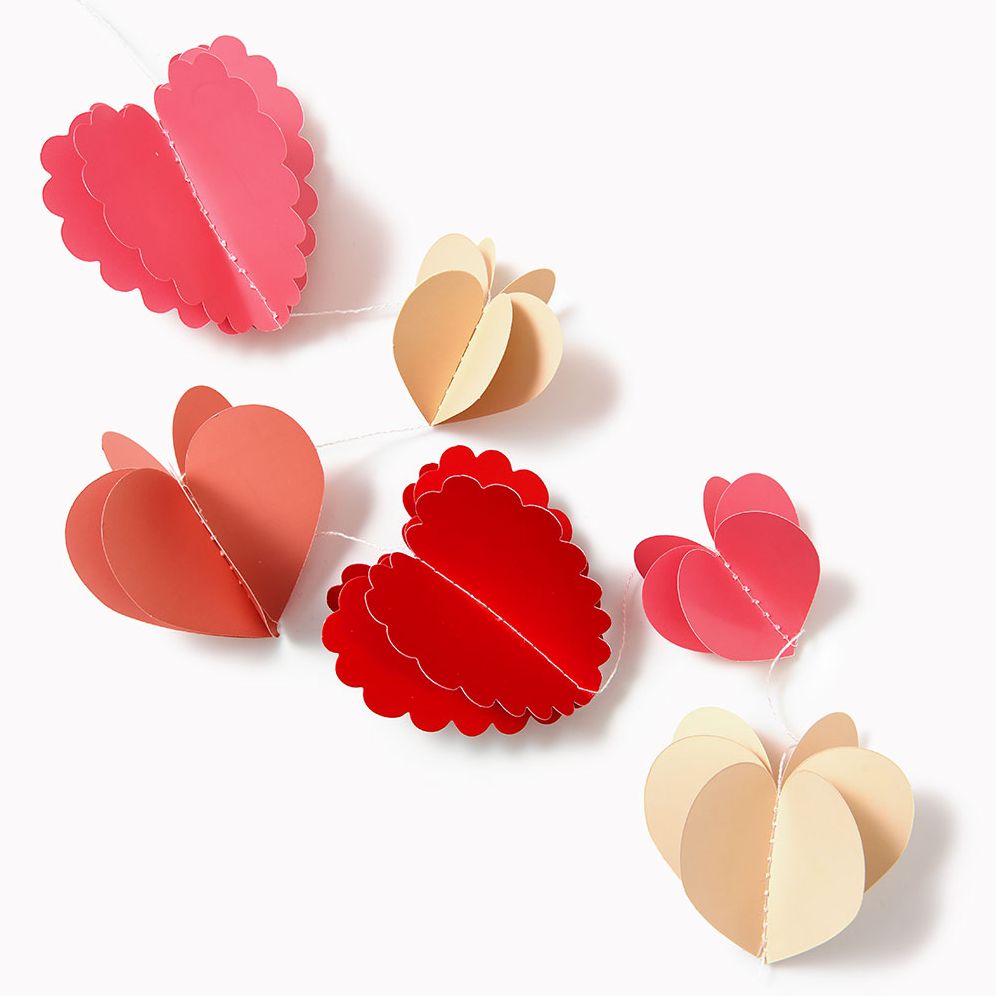 Alternative view of Heart Back Drop Set of 8