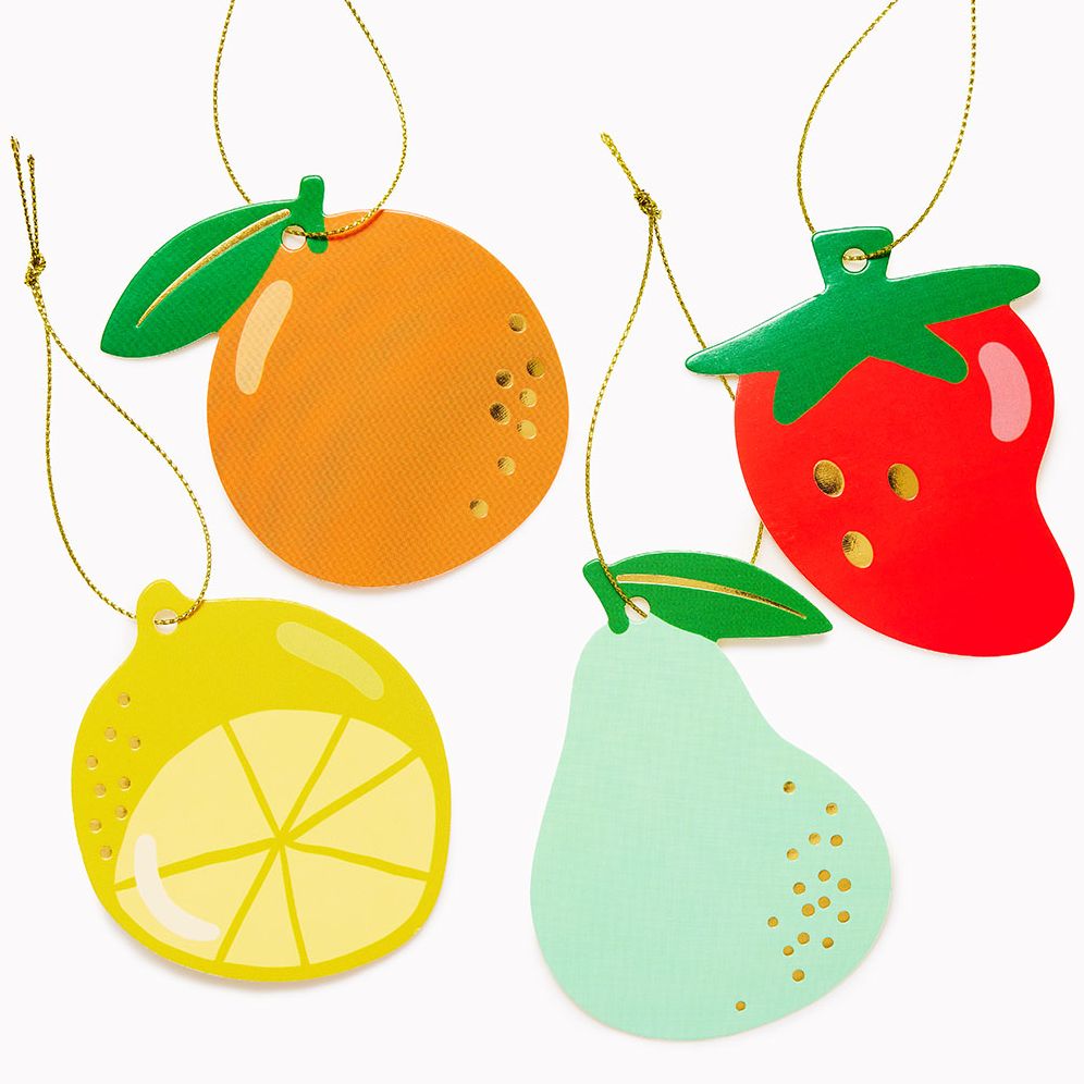 Alternative view of Assorted Fruits Gift Tags Set of 8