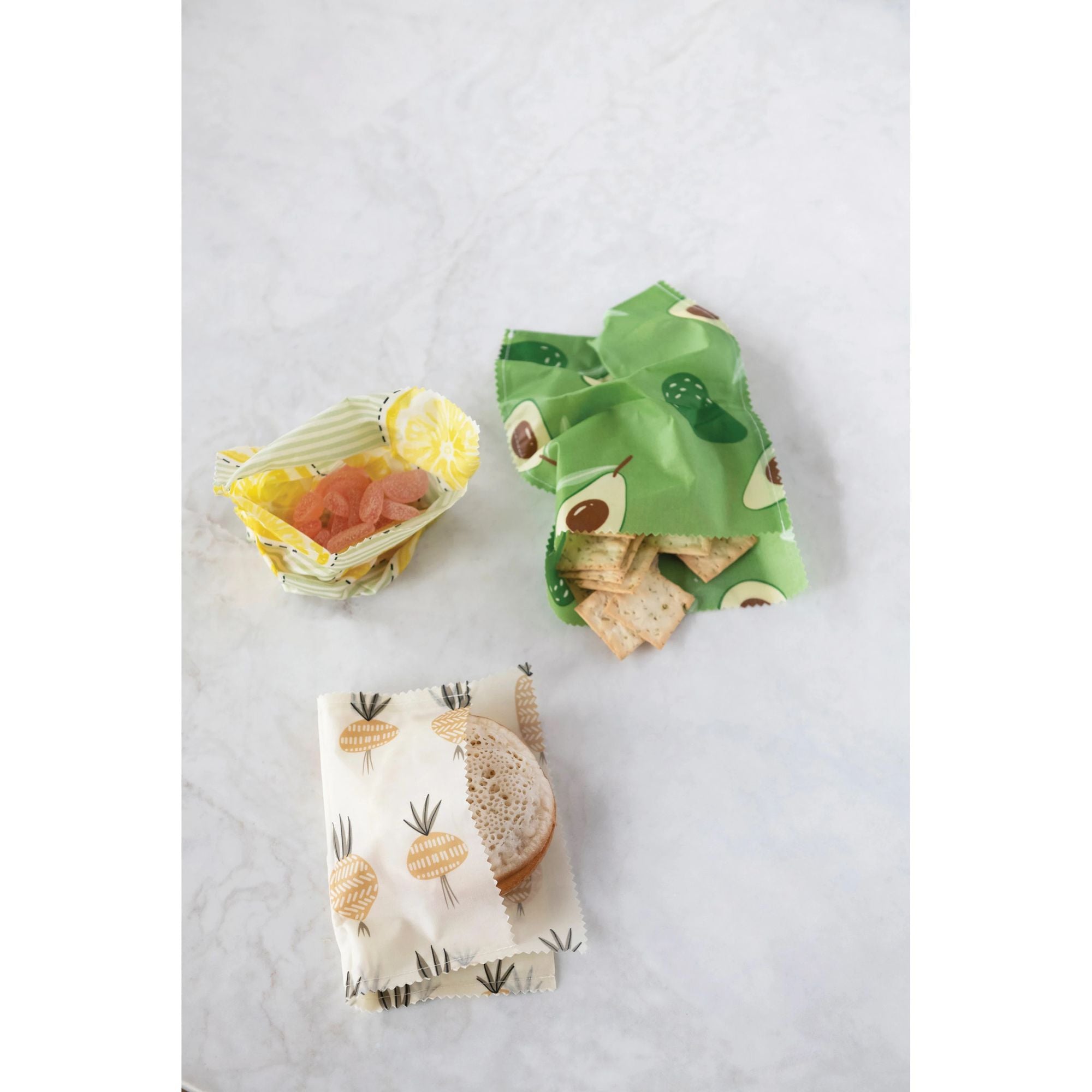 Alternative view of Reusable Beeswax Food Bag Set of 2