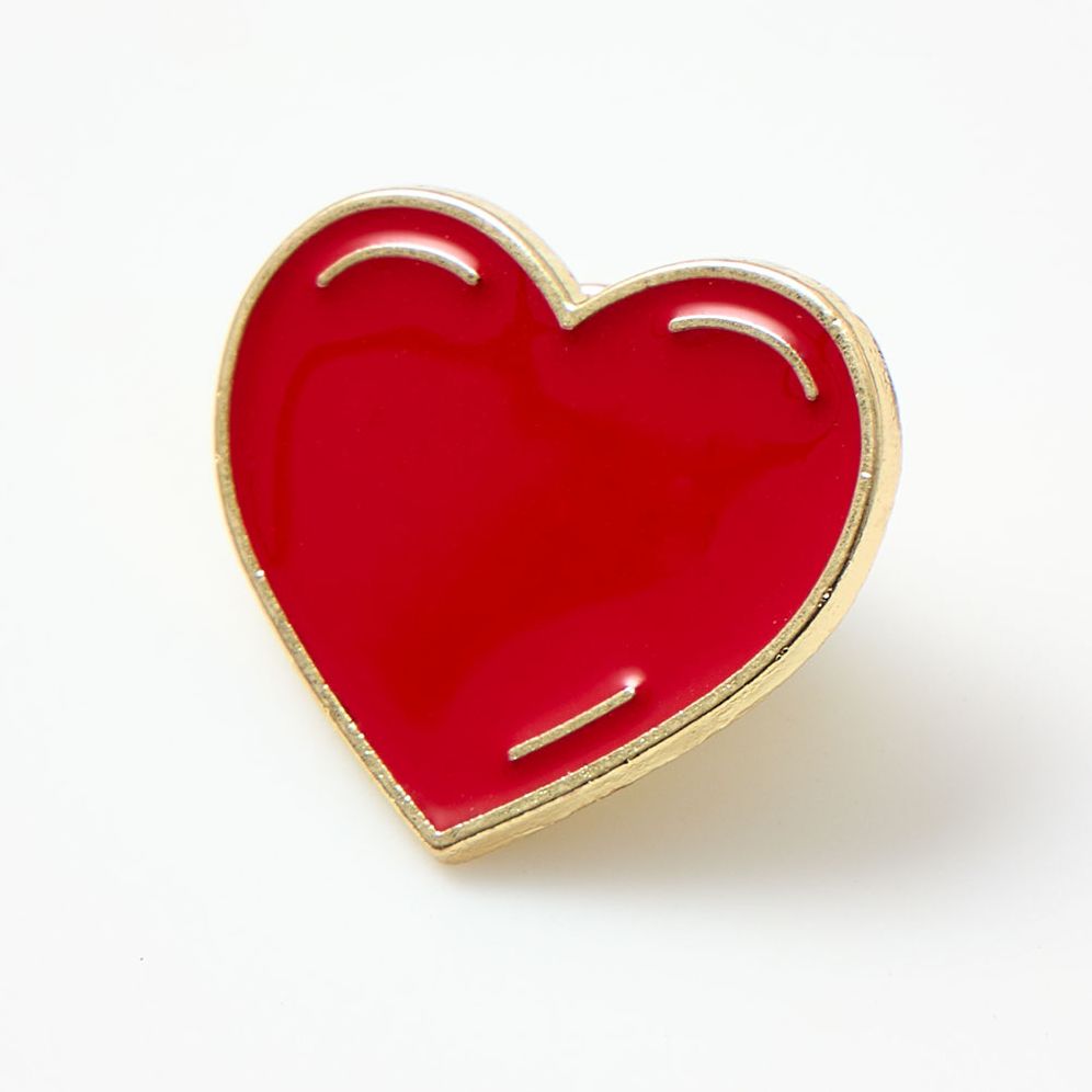 Alternative view of Have My Heart Enamel Pin Valentine's Day Card