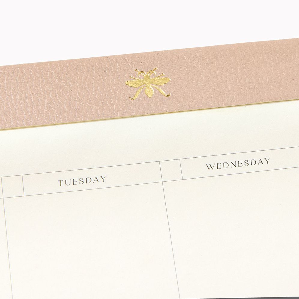 Alternative view of Sand Grid Paper Wasp Desk Pad