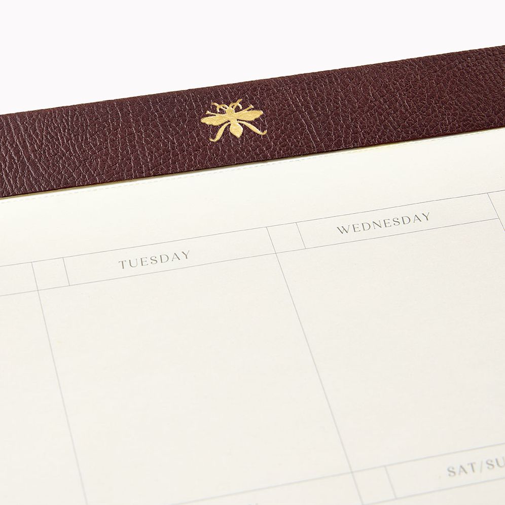Alternative view of Choc Stripe Paper Wasp Desk Pad