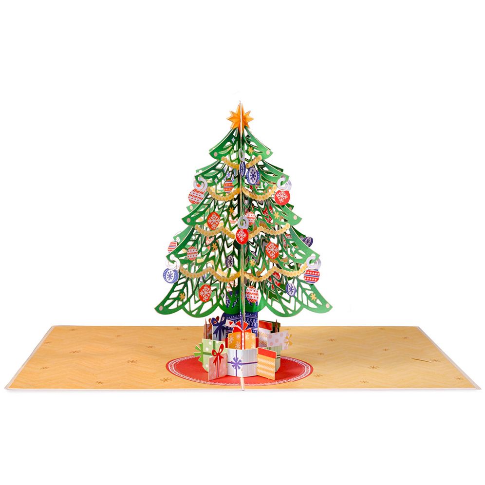 Alternative view of Christmas Tree Pop-Up Holiday Card